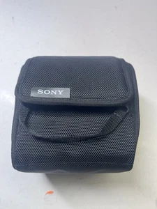 Sony Original-Zubehör-Hersteller weiche Objektive Tragetasche mit Reißverschluss Tasche gepolstert 5,5" x 4,5" x 4,5" - Bild 1 von 6