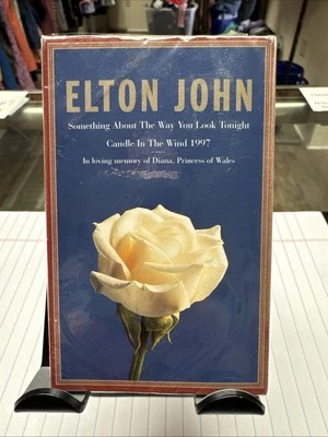 ELTON JOHN - Candle in the Wind 1997 / Something About Cassette Tape SEALED - Image 1 of 4