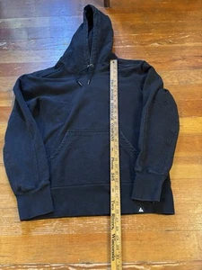 American Giant Hoodie Mens Medium Black Classic Sweatshirt Heavyweight USA - Picture 1 of 10