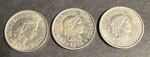 Lot of 3 Switzerland 10 Rappen 1965, 1969, & 1970 - Picture 1 of 2