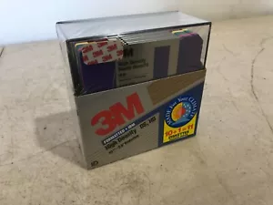 3M 3.5" Diskette | 10+1 | 11 | High Density | DS | HD | Formatted IBM BNIB 1.44 - Picture 1 of 4