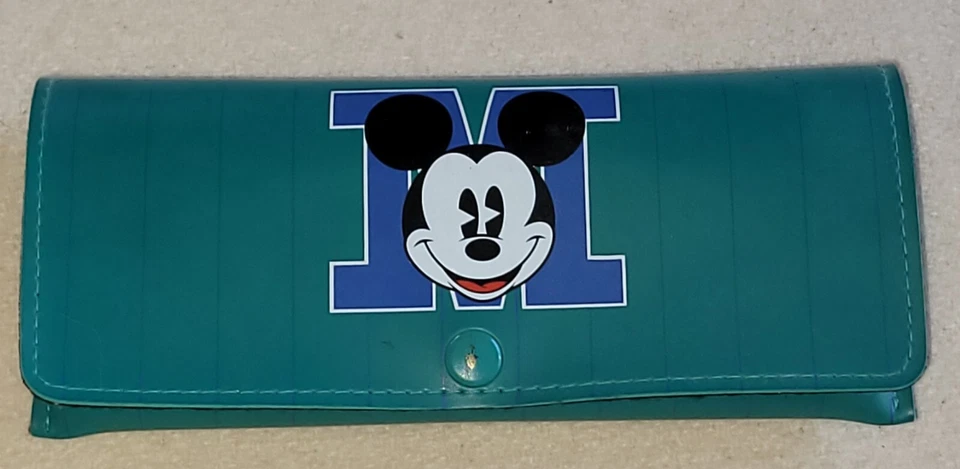 Estuche Rígido Anteojos Disney Mickey Mouse De Colección Azul Turquesa Protección a Presión  Foto 1 de 4