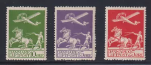 D9653: Denmark #C1-3 Mint, Og, VF, Nh; Cv - Picture 1 of 1