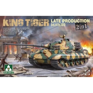 Takom #2130 1/35 King Tiger Sd.Kfz.182Late Production 2 in 1 - Picture 1 of 2
