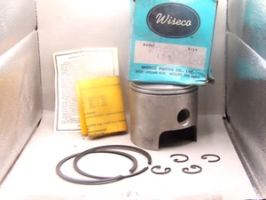 NOS Yamaha RT1 360 Genuine Oversize .080 Wiseco Piston & Rings Circlips 184P8 - Picture 1 of 11