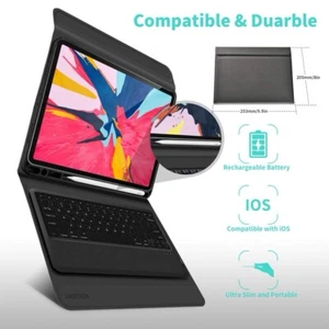 2018 IPad Pro 12.9" Keyboard Case (Support Apple Pencil Charging) CHOETECH - Picture 1 of 1