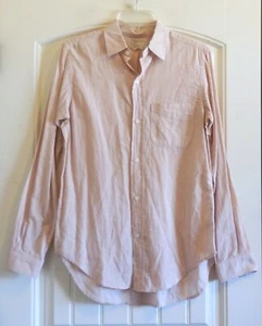 Current Elliott USA The Prep School Button Up Rose Smoke Shirt Women's Top SZ 0 - Picture 1 of 3