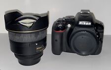 Nikon D D5300 24.2MP Digital SLR Camera with Nikon AF NIKKOR 14mm f/2.8 D ED Aut