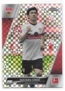 Wataru Endo (Stuttgart) X-Fractor /250 Topps Chrome Bundesliga 21-22 - Picture 1 of 2
