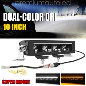 OSRAM LEDriving 10" LED LIGHT BAR COMBO SPOT LIGHT+FRONT SIDE LIGHT DRIVING BEAM - Picture 1 of 11