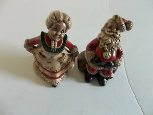 Mr. & Mrs. Santa Clause Figurines 1978-79 - Picture 1 of 4
