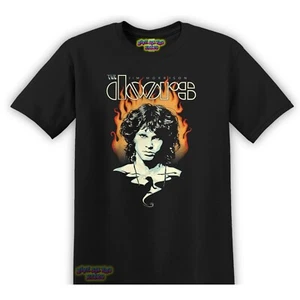 Camiseta The Doors Jim Morrison Banda de Rock Clásica Negra S-3XL - Imagen 1 de 2