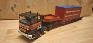 Ford Transc. + Pianale ribassato "Van Seumeren - Belgio" 1:50 Tekno WSI nuovo - Foto 1 di 7