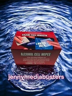 Electronic Wipes For Electronics & Cell Phone Isopropyl Alcohol 70% 100 Pieces - Image 1 of 4