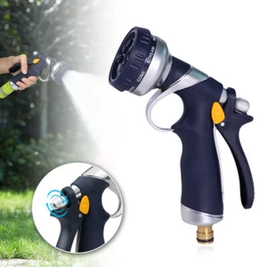 9-Dial Metal Spray Guns Hose Lawn High-Pressure Car Wash Jet Watering PipeGarden - Picture 1 of 12