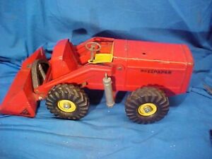 1950s NYLINT Pressed Steel Toy HOUGH PAYLOADER Orig PAINT