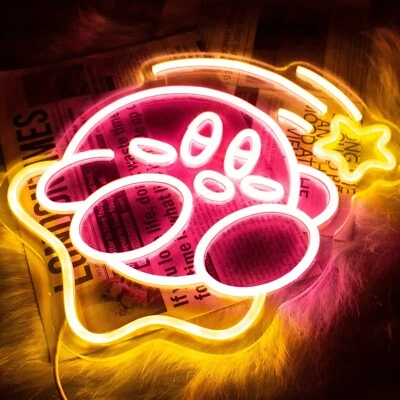 Letrero de neón USB 24X38 CM, luz LED, luces de neón de anime para decoración de pared de regalo Foto 1 de 4