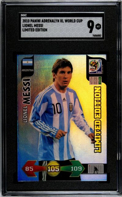 2010-11 PANINI FUTEBOL CRAQUES DO MUNDO LEO MESSI #352