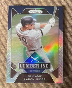 2021 Panini Prizm - Lumber Inc. #LI3 Aaron Judge. REFRACTOR.