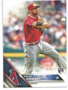 Kaleb Cowart LA Angels 2016 Topps Rookie Card