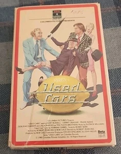 USED CARS KURT RUSSELL CULT COMEDY CLASSIC 1986 BETA BETAMAX NOT VHS - Picture 1 of 7