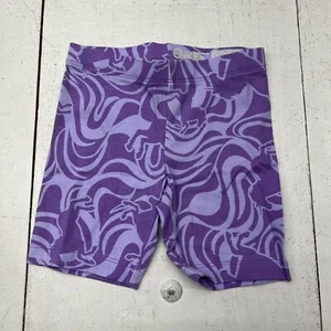Wonder Nation Purple Marbled Biker Shorts Girls Size XS NEW - Picture 1 of 5