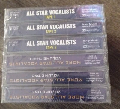 All Star Vocalists & More All Star Vocalists Cassette Tape Set Shore Como Mathis - Image 1 of 4