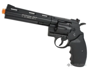 Colt Python Full Metal .357 Magnum  Airsoft CO2 Revolver by Cybergun Length: 6" - Picture 1 of 3