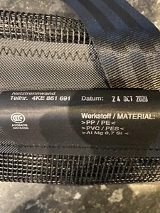 Genuine Audi E-Tron Dog Guard Luggage Cover 4KE 861 691 *Evri Recorded P&P* - Picture 1 of 1