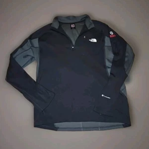 North Face Summit Series Flash Dry Cuarto Cremallera Capa Base Negra Para Hombre Mediana  - Imagen 1 de 10