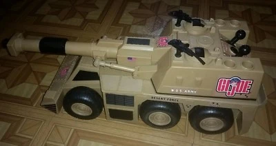 GI JOE Obús de ataque motorizado accionado por aire 2002 tanque electrónico de control de 19" Foto 1 de 4