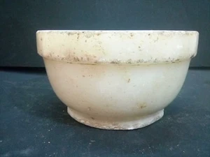 INDIAN OLD VINTAGE HAND MADE UNIQUE VERY FINE WHITE MARBLE POT COLLECTIBLE - Picture 1 of 7
