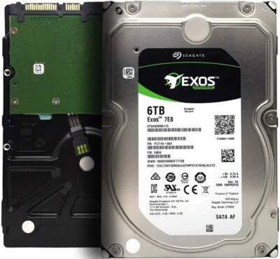 Seagate Oem 6TB, Internal, 7200RPM, 3.5" (ST6000NM0115) Hard Drive - Image 1 of 3