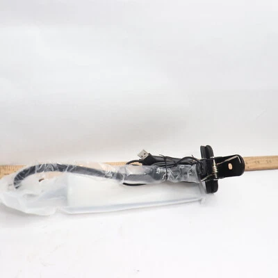 Vansuny USB Port Flexible Desk Clip On LED Light Metal Black 5W LAMP10B-BLACK-VS