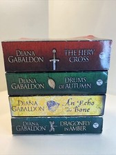 Diana Gabaldon Outlander Series UK Edition Arrow Books - Lot Of 4 - Fiery Cross 