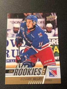 2017-18 Upper Deck CHL Star Rookies Giovanni Vallati #305 - Picture 1 of 2