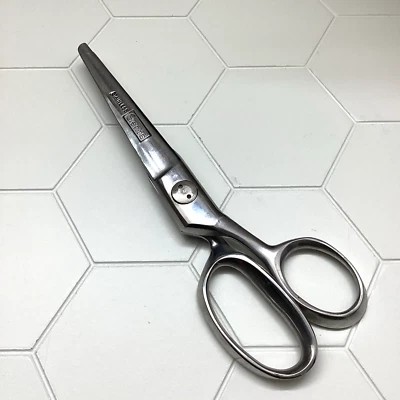 Sears Stainless Pinking Shears #2012 Sewing Tailor Cutting Tool Dressmaker USA - Image 1 of 4