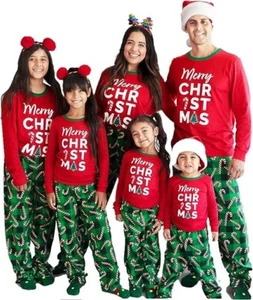 The Children's Place Kids' 2 Piece Christmas Pajamas, Fleece - Picture 1 of 4