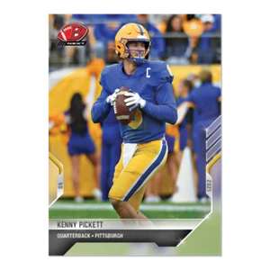2021 TOPPS NOW BOWMAN NEXT FOOTBALL #9 KENNY PICKETT - PITT PANTHERS - Picture 1 of 2