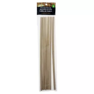 Craft Wooden Dowels 6 sticks of 12'' x 3/8' FREE SHIPPING - Picture 1 of 2