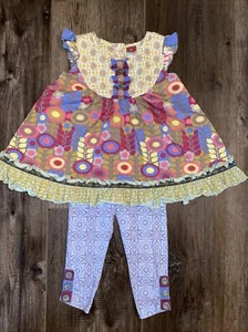 MATILDA JANE GIRLS CHARACTER COUNTS CHASING DAISY AND NOVA LEGGINGS SZ 18m/2 - Picture 1 of 5