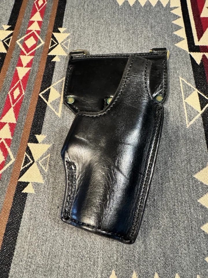 Coldre de ombro de couro Tex Shoemaker USP40 NJ 62 edição policial soldado estadual - Imagem 1 de 4
