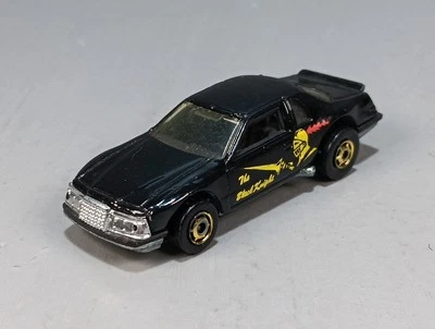 Vintage Hot Wheels 81 Thunder Burner The Black Knight Thunderbird Gold Wheels  - Image 1 of 4