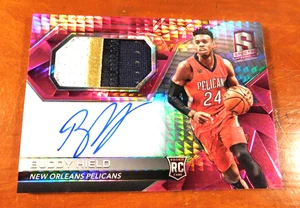 2016-17 Panini Spectra BUDDY HIELD SP/49 Pink Prizm RPA Autograph Rookie Card - Picture 1 of 5