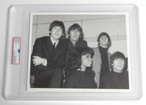 The Beatles John Lennon Paul McCartney Mid '60s PSA Type 2 Photo Slabbed - Picture 1 of 2