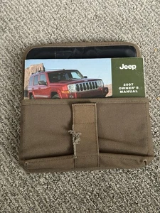 2007 JEEP COMMANDER OWNERS MANUAL SET GUIDE 07 +case SPORT LIMITED Overland - Picture 1 of 8