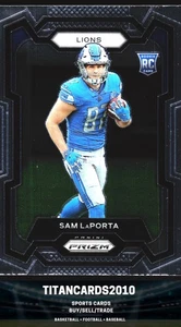 Sam LaPorta 2023 Panini Prizm Rookie RC Detroit Lions #332 - Picture 1 of 2