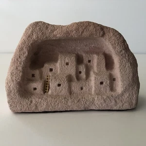 🏜️💡 Vintage Southwest Pottery MONTEZUMA CASTLE, Arizona Cliff Dwellers Replica - Picture 1 of 9