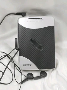 Jensen SCR-75 Stereo Cassette Player with AM/FM Radio - Black TESTED - Picture 1 of 8