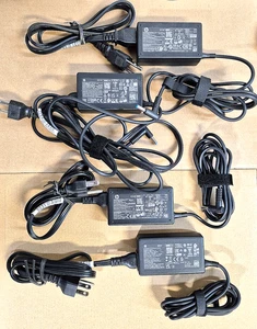 4 Stück - Original HP Laptop Ladegerät 65W Netzteil blaue Spitze 19,5V 3,33A - Bild 1 von 3